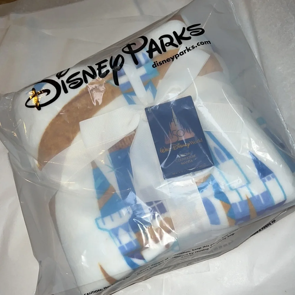 Walt Disney World  50th Anniversary Throw